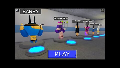 Escaping from a UPSIDE DOWN BARRY'S PRISON RUN! And BECAME a ALL MORPHS