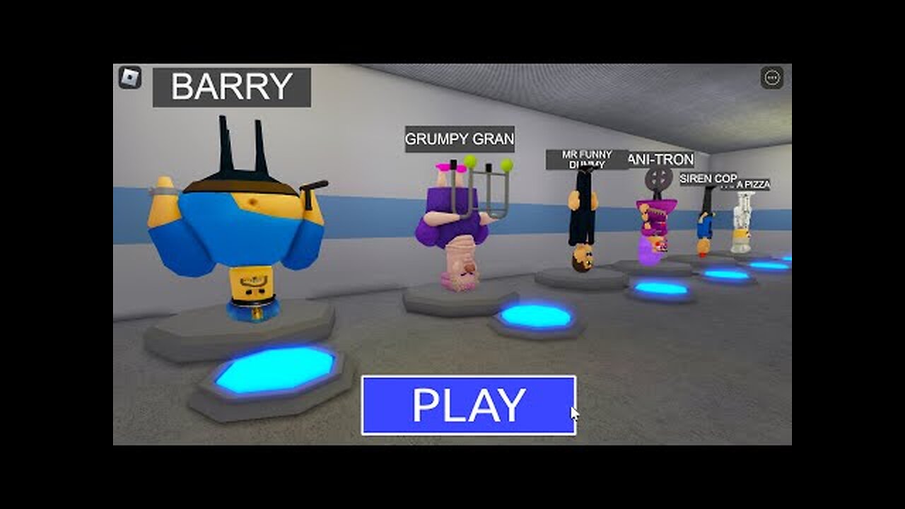 Escaping from a UPSIDE DOWN BARRY'S PRISON RUN! And BECAME a ALL MORPHS