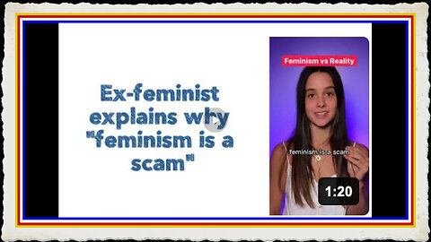 Ex-feminist explains why feminism is a scam.