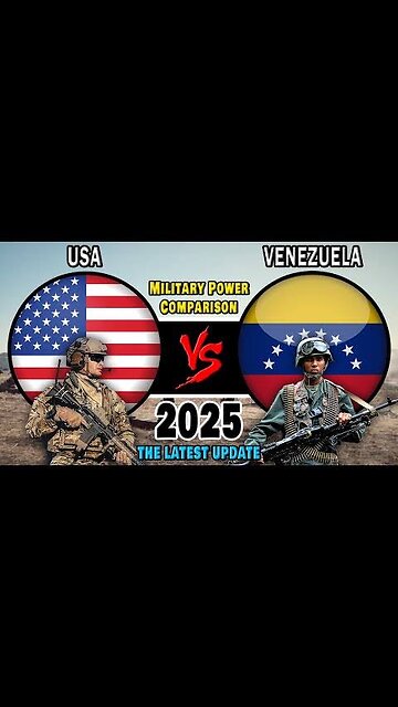 USA vs Venezuela military power on one screen، Technology, numbers, and global reach against