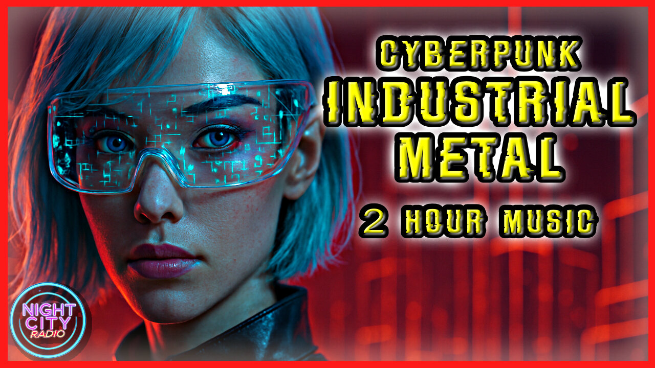 Dark Cyberpunk Music - Industrial Metal | Background for Focus & Productivity