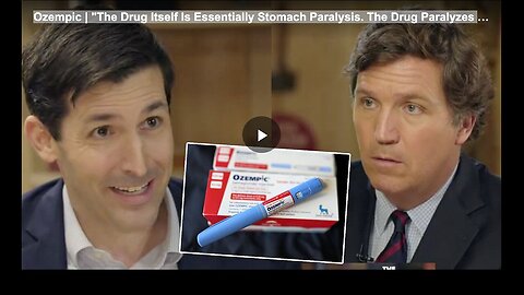 "Ozempic: The Drug that Essentially Paralyzes the Stomach"