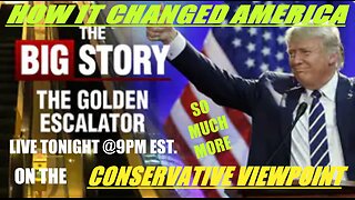 LIVE TONIGHT@ 9PM EST. HOW ONE GOLDEN ESCALATOR RIDE CHANGED AMERICA!