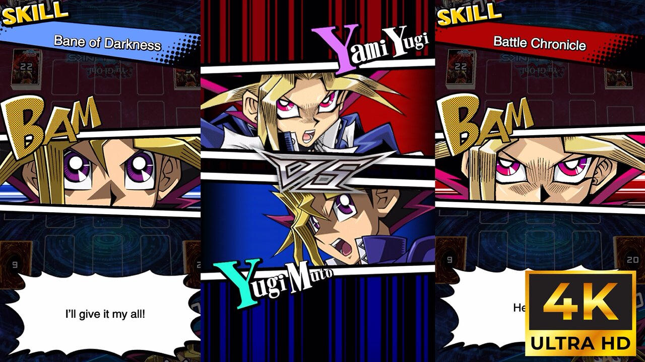 [4K] Yugi Muto Bane of Darkness DM VS Yami Yugi Battle Chronicle DM