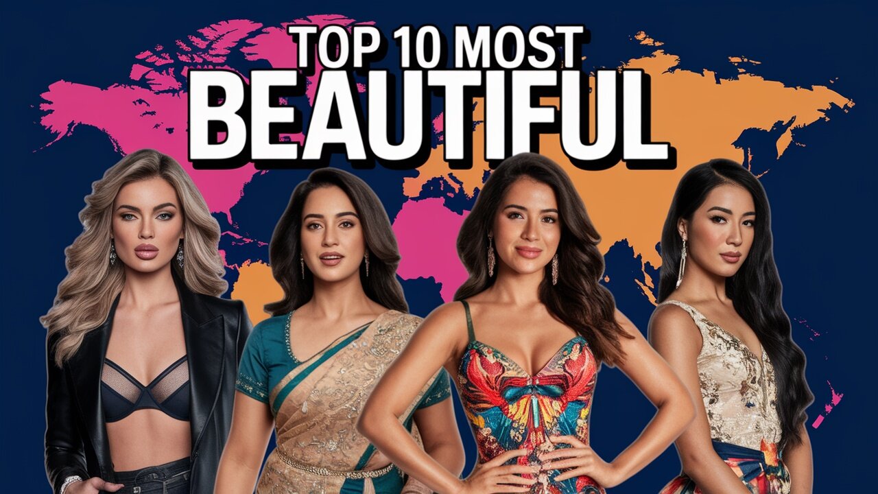 Most BEAUTIFUL Women in the World by Country