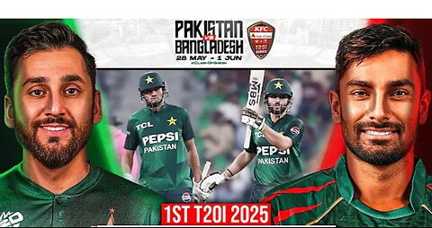 Pakistan vs Bangladesh 1st T20i match full highlights 2025,