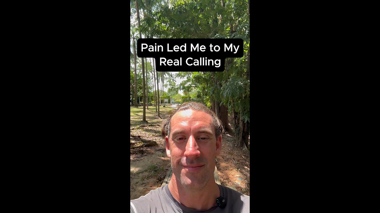 Pain Led Me to My Real Calling