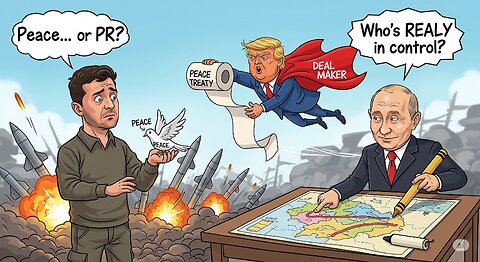 Zelensky Talks Peace While Missiles Fly – Is Trump the New Middleman?
