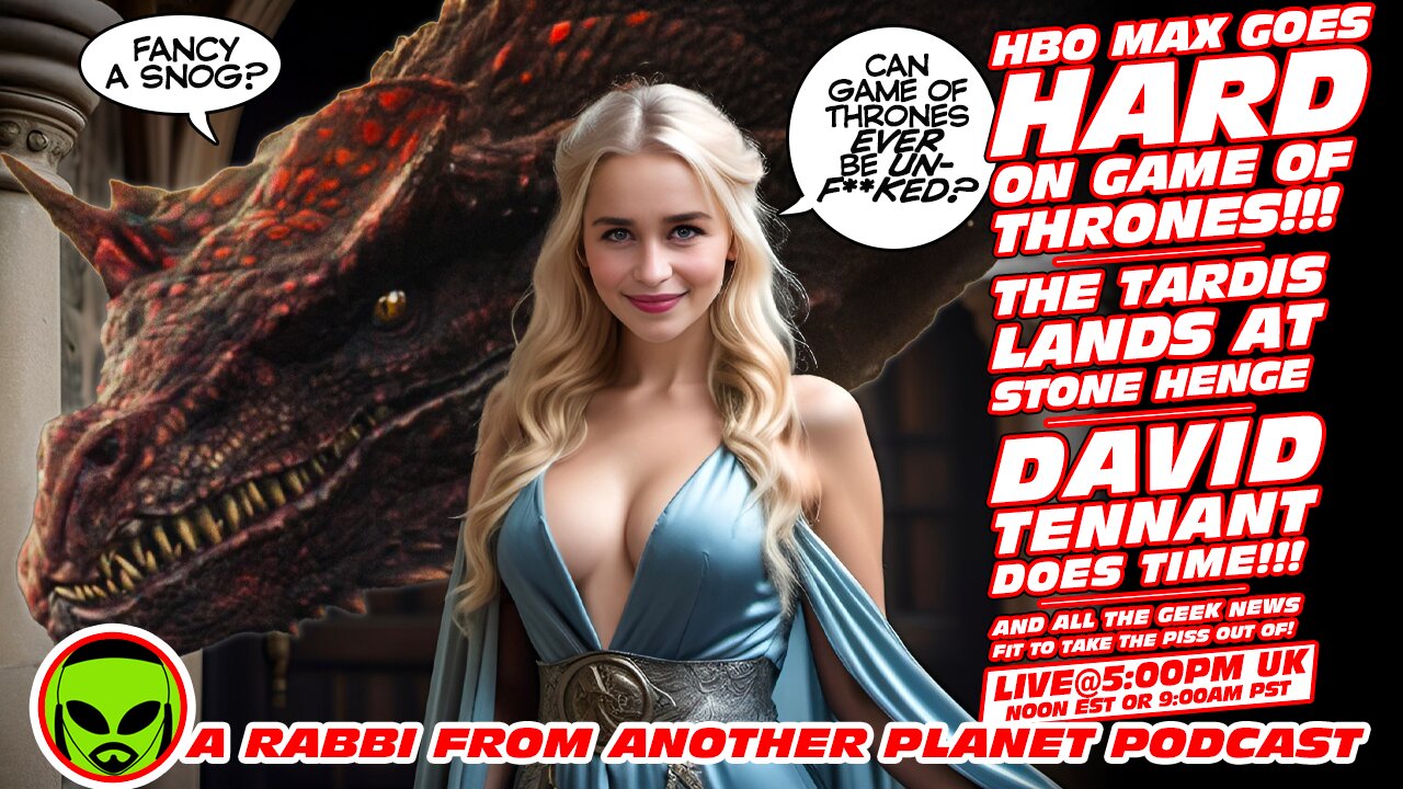 LIVE@5: The Tardis Visits Stone Henge for Doctor Who Day!!! Game of Thrones!!! David Tennant Does Time!!!