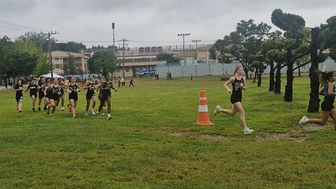 Humphreys High School Girls XC at Osan Sept 13, 2025