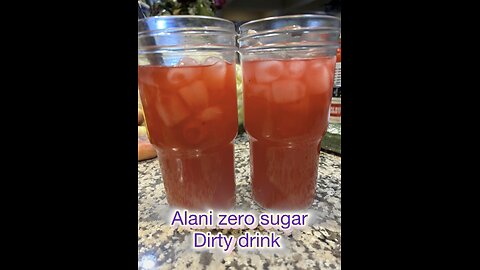 Alani no sugar drink.