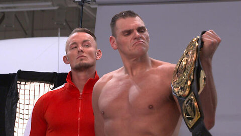 Gunther takes his first photos as Intercontinental Champion: June 10, 2022 @wwefree