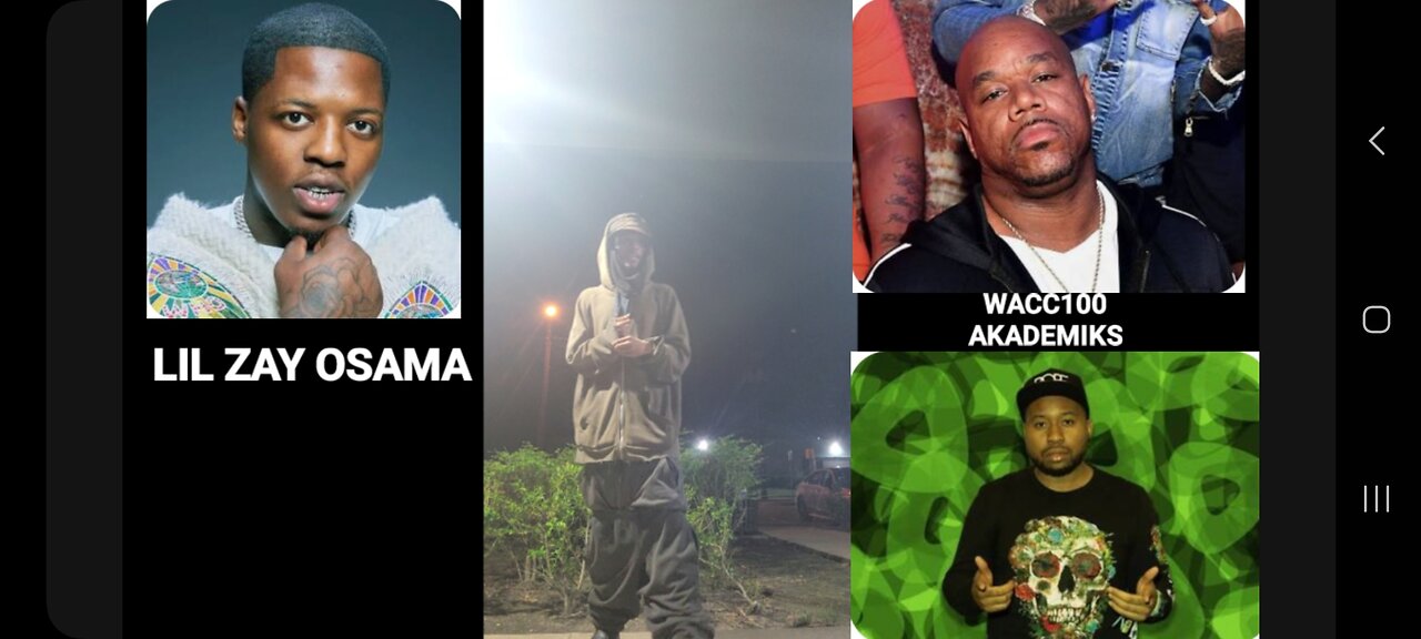 LIL ZAY OSAMA GOTT CHARGE WITT SWITCH DID 12 MONTH DID HE SNITCH WACK100 AN AKADEMIKS CONFRONT💪🏾🔵