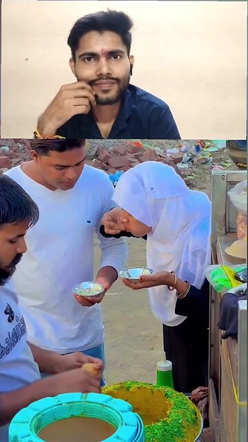 boyfriend ka golgappa khud kha gai