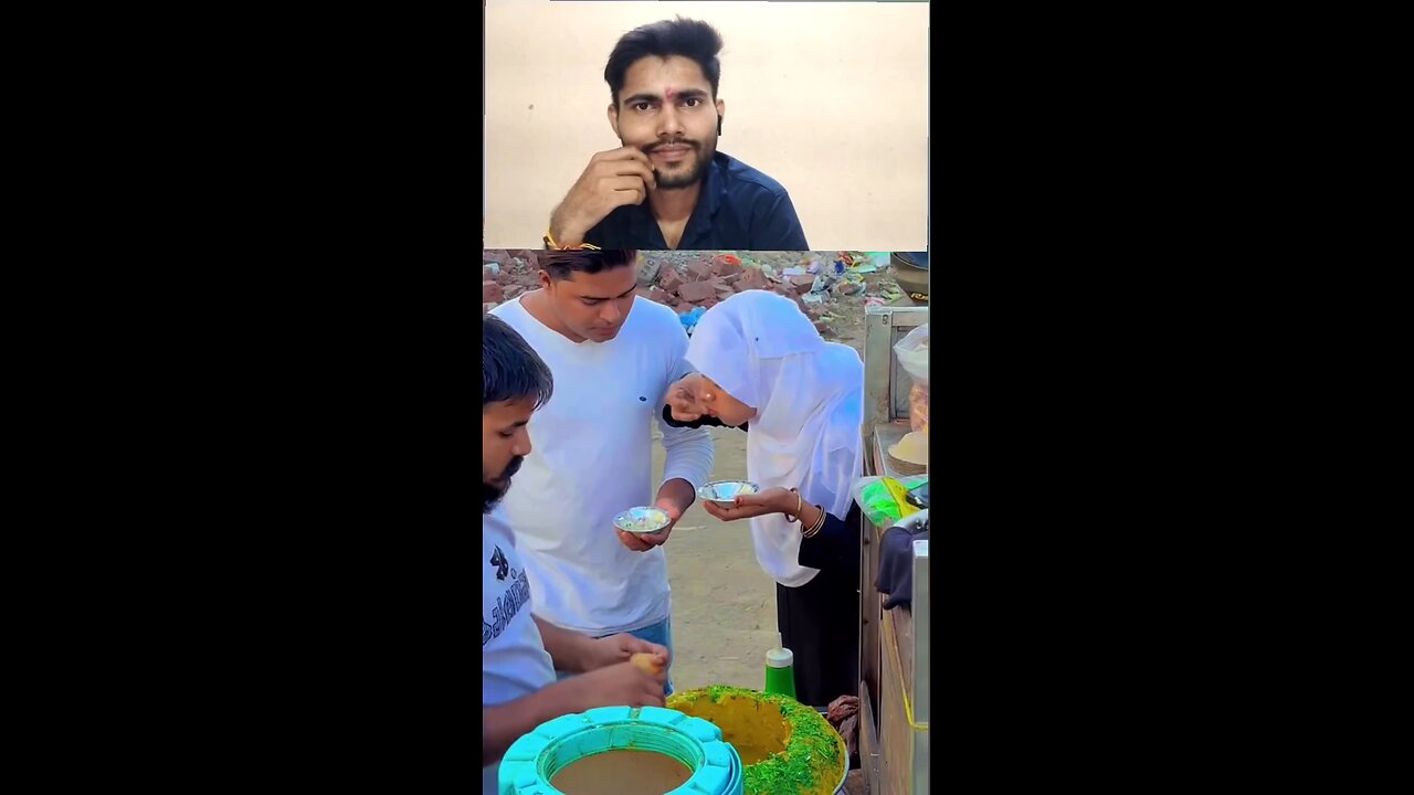 boyfriend ka golgappa khud kha gai