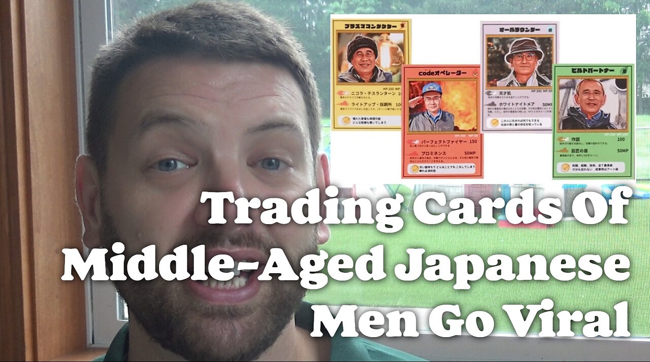 Trading Cards Of Middle-Aged Japanese Men Go Viral