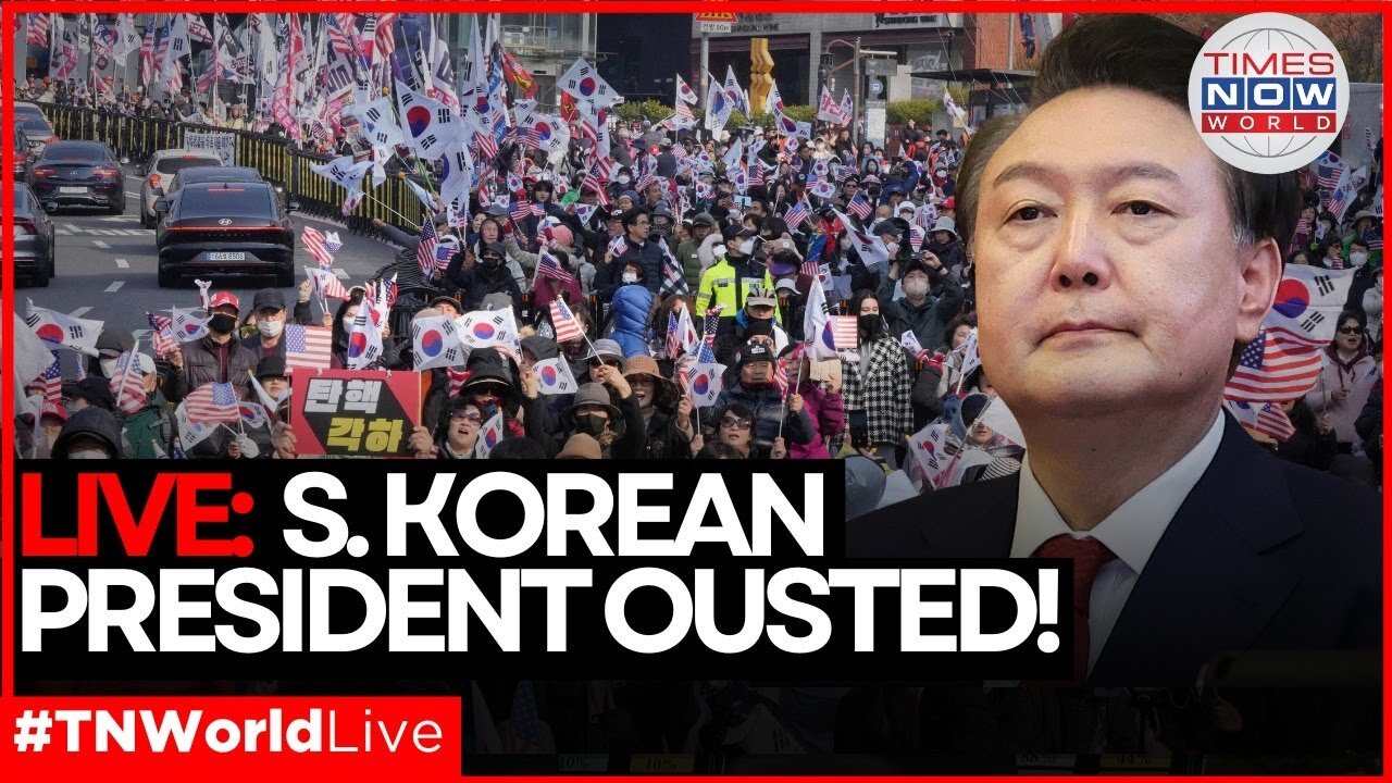 LIVE | South Korea’s President Ousted! Protesters Erupt After Yoon’s Shocking Removal! | TN World
