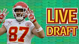 Crush the Competition: LIVE Fantasy Football Draft Like a PRO!