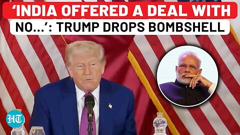 After ‘Trade Threat’ Claim, Trump Drops Bombshell On Tariffs: ‘India Offered Us A Deal With No…’