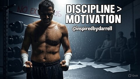 Discipline Over Motivation — Winners Show Up No Matter What!