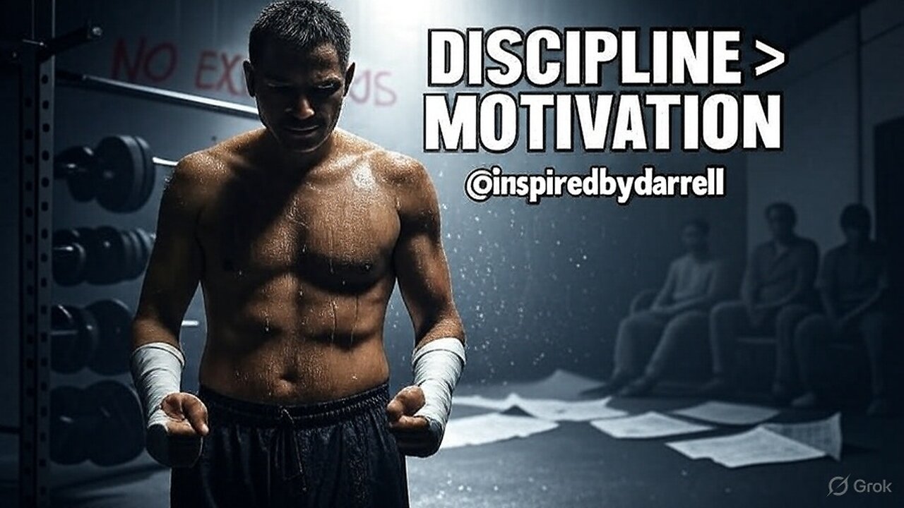 Discipline Over Motivation — Winners Show Up No Matter What!