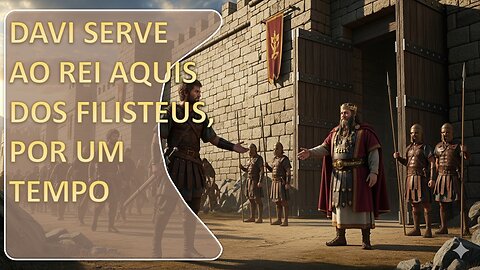1 Samuel (10) cap: 25, 26 e 27. DAVI SERVE O REI DOS FILISTEUS, POR TEMPO.
