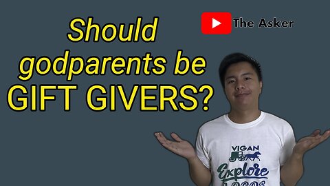 Should godparents be gift givers? | The Asker