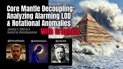 Core Mantle Decoupling: Analyzing Alarming LOD & Rotational Anomalies (With Graphics)