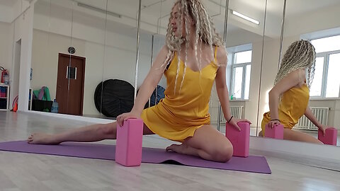 Lingerie Girls Yoga | Bella Home Workout and Strength Part 2 4K HD