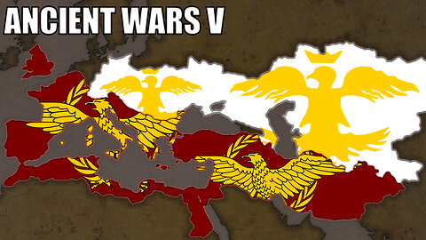 Rome VS Huns Ancient Wars V - HOI4 Timelapse