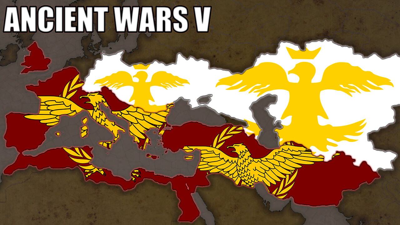 Rome VS Huns Ancient Wars V - HOI4 Timelapse