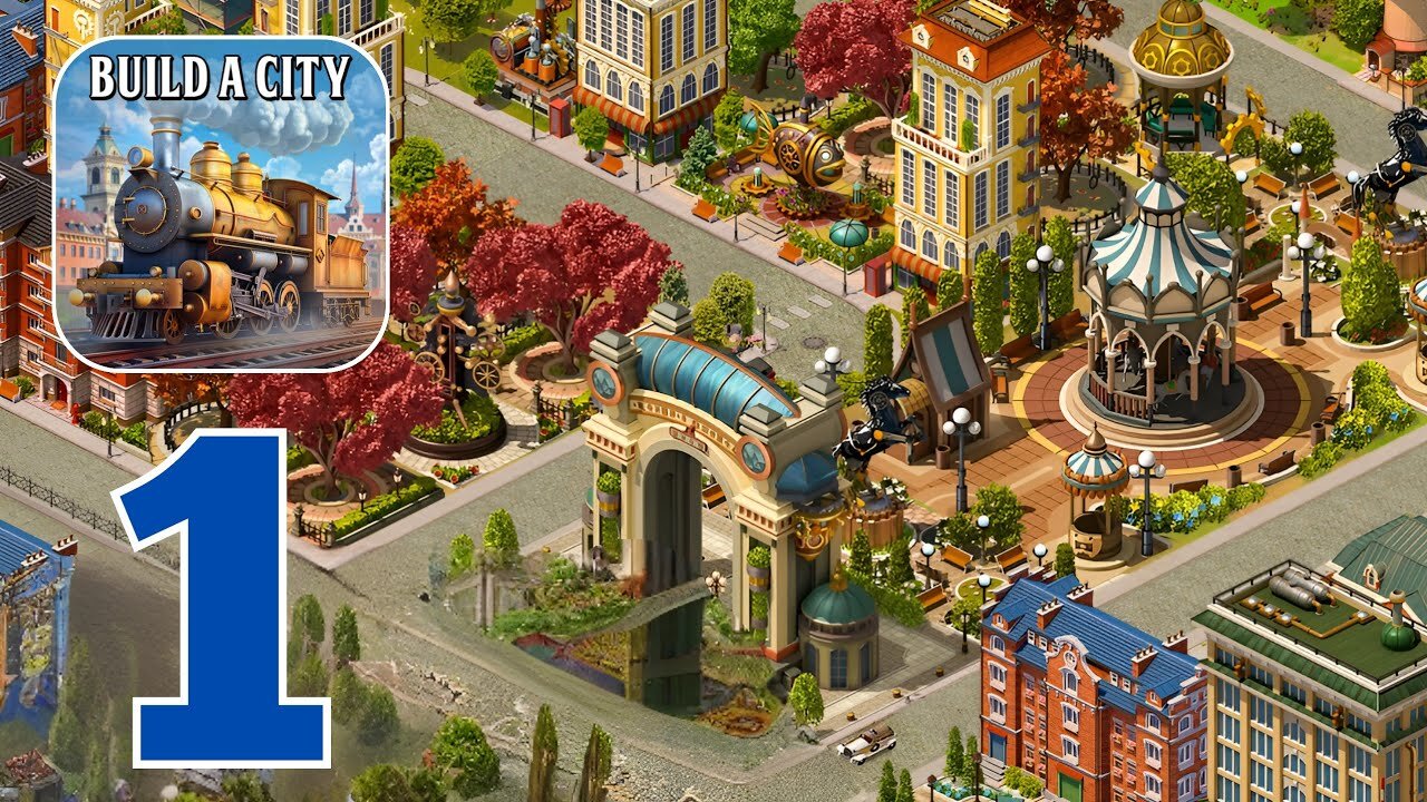 Steam City : Town Building Game - Gameplay Walkthrough | Part 1 (Android, iOS)