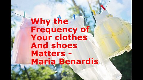 Why the Frequency of Your clothes and shoes Matters - Maria Benardis