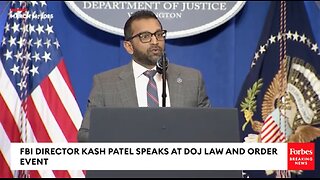 FBI Dir. Kash Patel Celebrates 'Complete And Total Annihilation Of The Weaponization Of Justice'