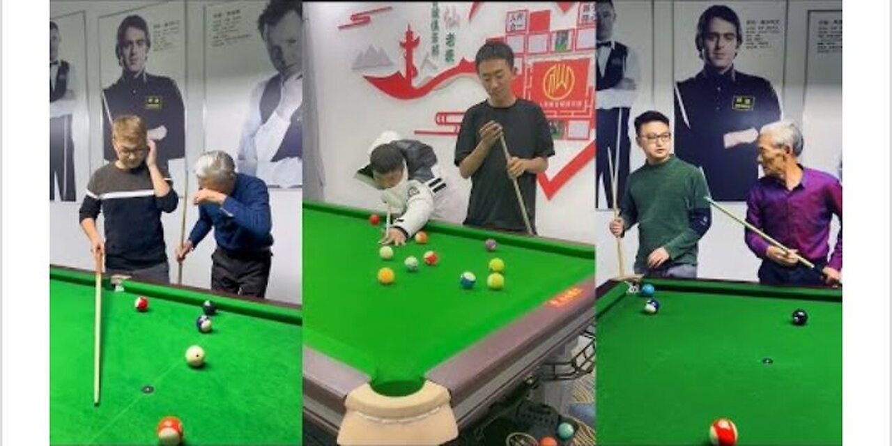 Top funny video Billiards million views