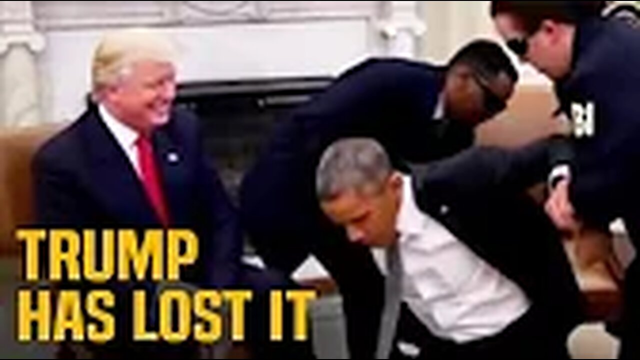 Trump posts deranged Obama arrest video