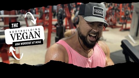 Vlog Day - Driving - Arm Workout at MI40 in Tampa (BodybuildingVegan)