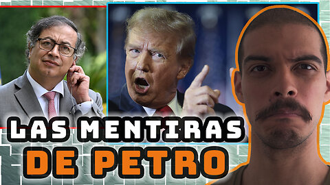 COLOMBIANO reacciona a las MENTIRAS de PETRO sobre DONALD TRUMP
