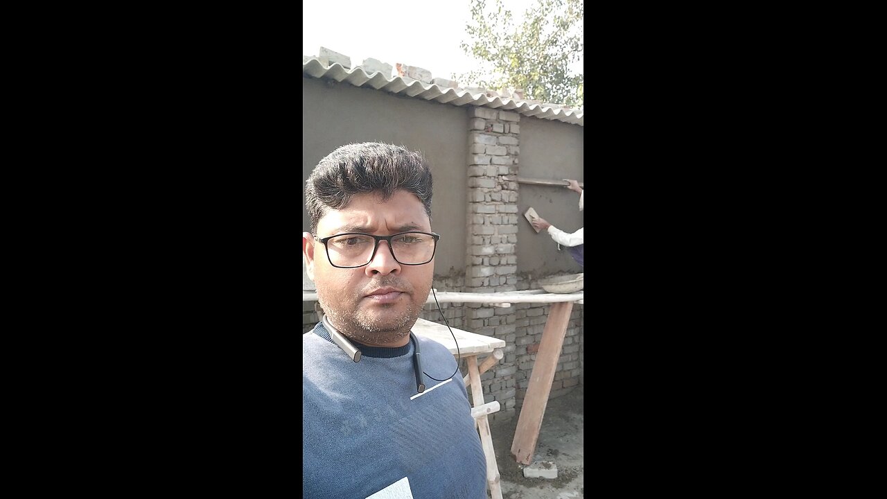 Mistri Ne Kiya Tower ka Plaster