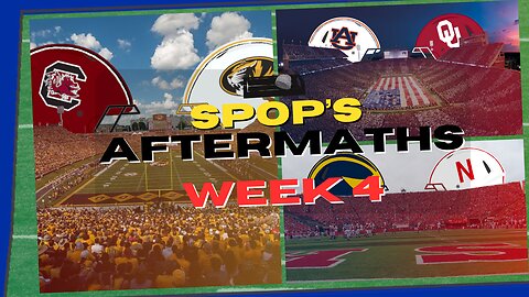 Week 4 AfterMaths | Indiana Dominates | Texas Tech Runs Salt Lake | OU Steals Win at Home