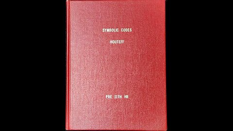 Pre-11th Hour Study Deletes Symbolic Code Vol. 1, No. 6, Why?