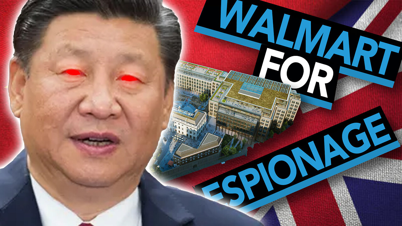 There Are TUNNELS Under The New Chinese EMBASSY | London, UK
