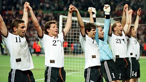 Germany Road to victory euro 96 in England