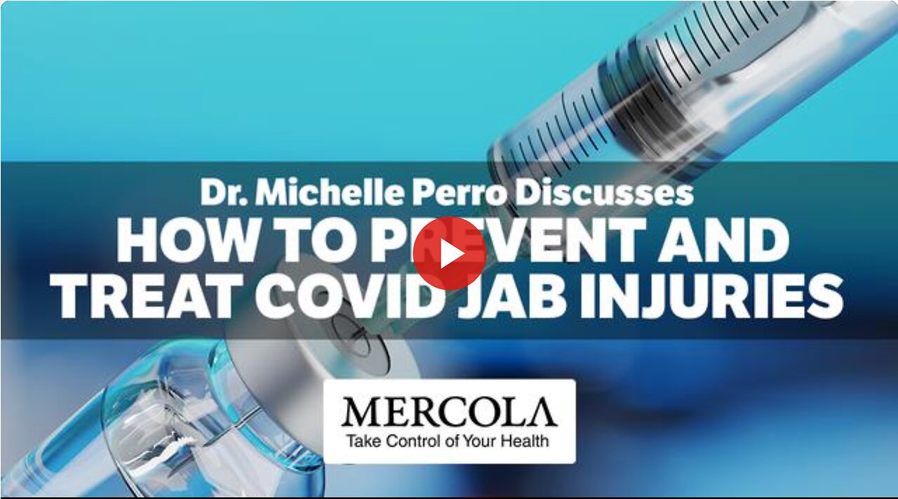 How to Prevent and Treat COVID Jab Injuries - Interview with Dr. Michelle Perro