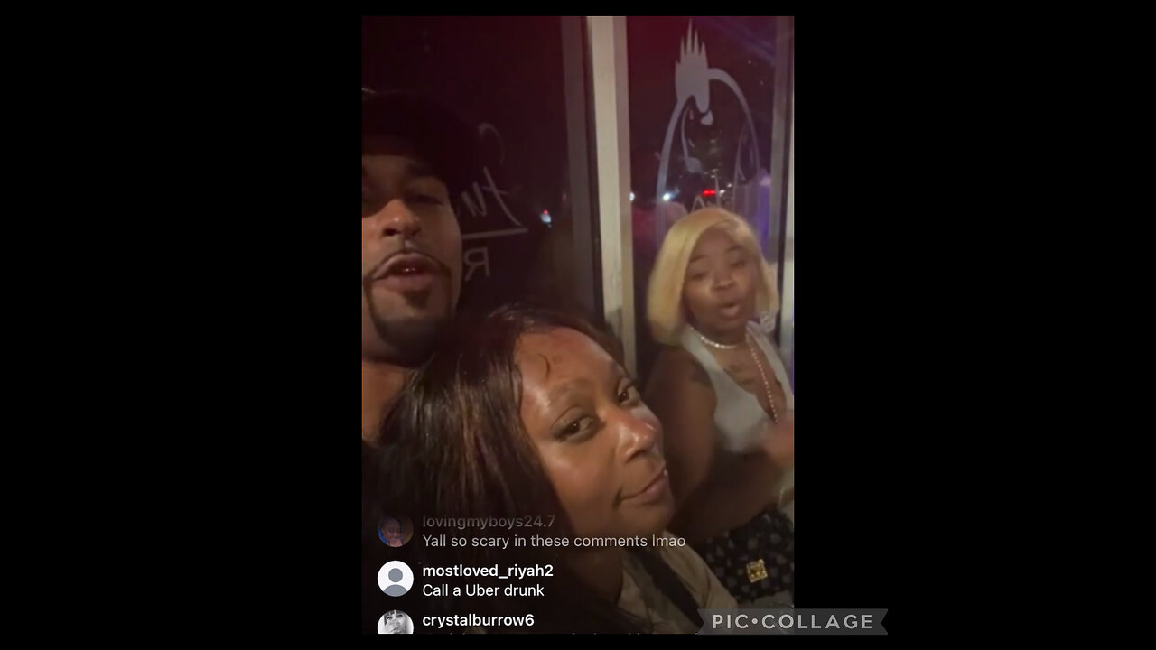 21 BAD BIH & DROSKI NIGHT OUT ENDS IN FIGHTS & GUNS PULLED! IG LIVE