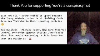 Kathy Hochul is upset about no Federal money, Michael Henry exposes Letitia James True Colors