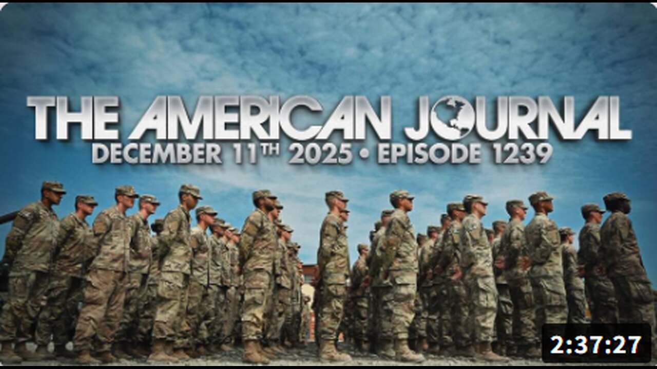 The American Journal: U.S. Forces Seize Venezuelan Oil Tanker, Silver Hits Record High, GOP Introduces Legislation To Withdraw America From NATO — Must-Watch/Share Transmission - FULL SHOW - 12.11.2025
