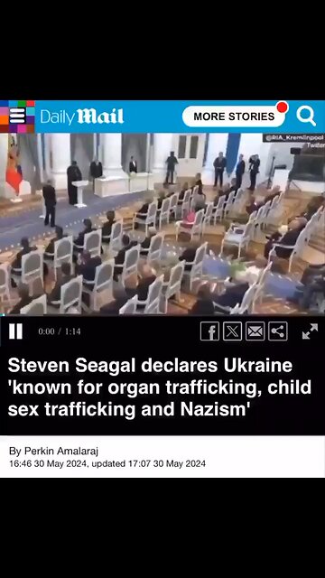 Ukraine Is Infamous For All These Crimes Says Steven Segal