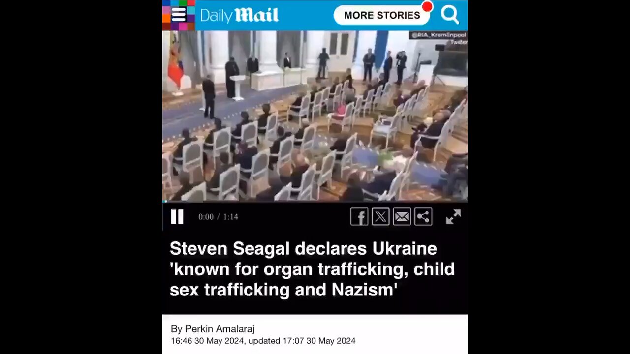 Ukraine Is Infamous For All These Crimes Says Steven Segal
