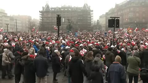 FULL: Massive Protest Erupts at U.S. Embassy in Denmark, Rejects Trump’s Threat to Greenland